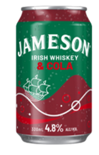 Jameson Cola 4.8% 330ml