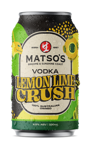 Matsos Vodka Lemon Lime Crush 330ml
