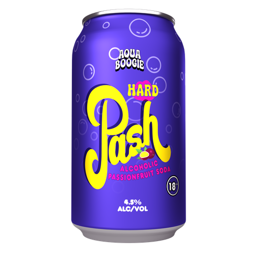 Aqua Boogie Hard Pash Passionfruit 355ml