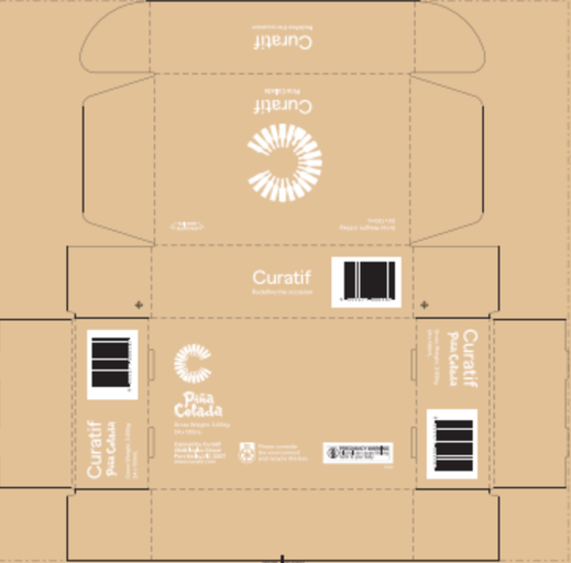3PL CTF Curatif Pina Colada 24 Flatpack : Single Unit 24 X