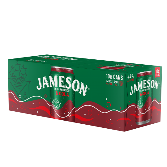 Jameson Cola 4.8% 330ml