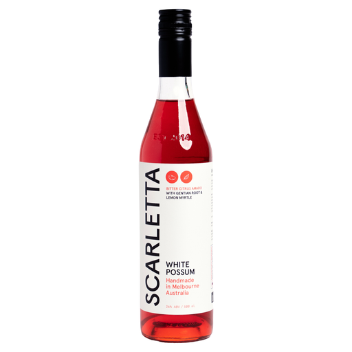White Possum Scarletta Bitter Citrus Amaro 500ml
