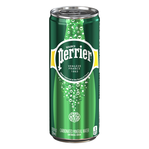 Perrier Sparkling Mineral Water 330ml Can