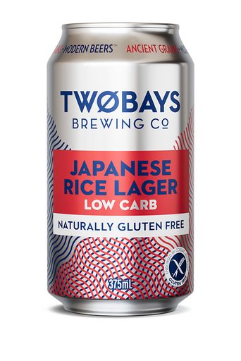 Two Bays Gluten Free Japanese Rice Lager 375ml