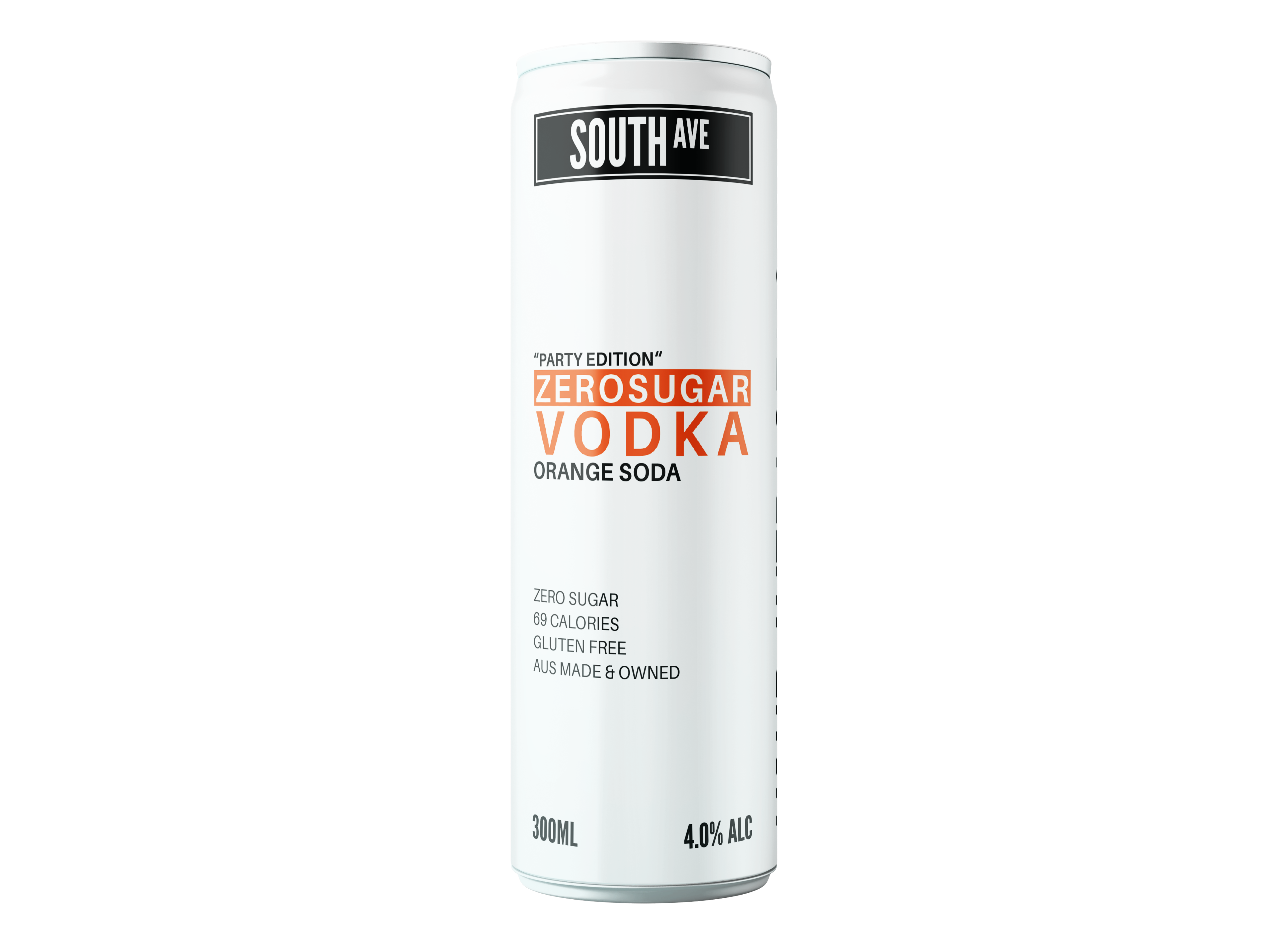 South Ave Orange Soda 'Vodka' 300ml