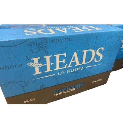 Heads Of Noosa Sparkling Hop Water 330ml