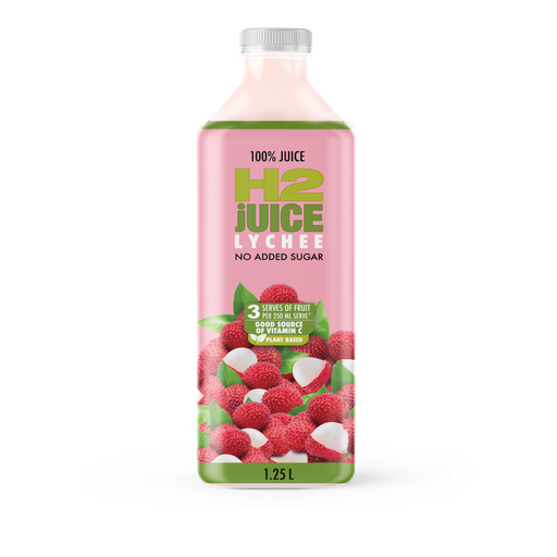 H2Coco H2juice Lychee Juice 1.25Lt