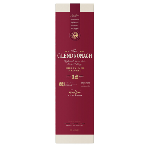 Glendronach 12 Year Old New 700ml