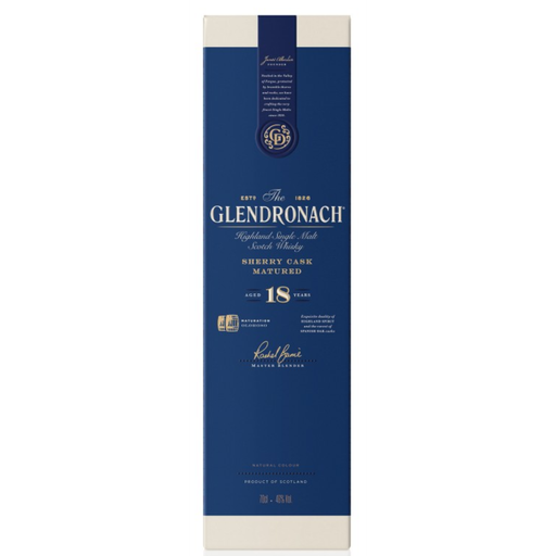 Glendronach 18 Year Old New 700ml