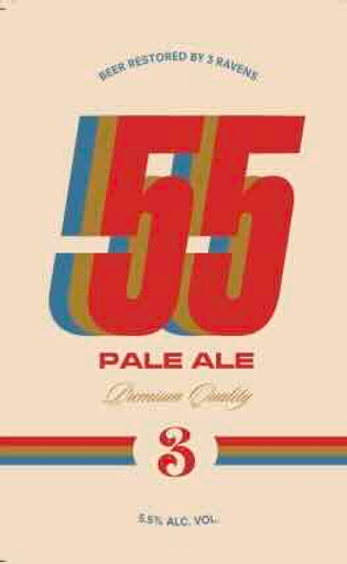 3 Ravens 55 Pale Ale 50lt