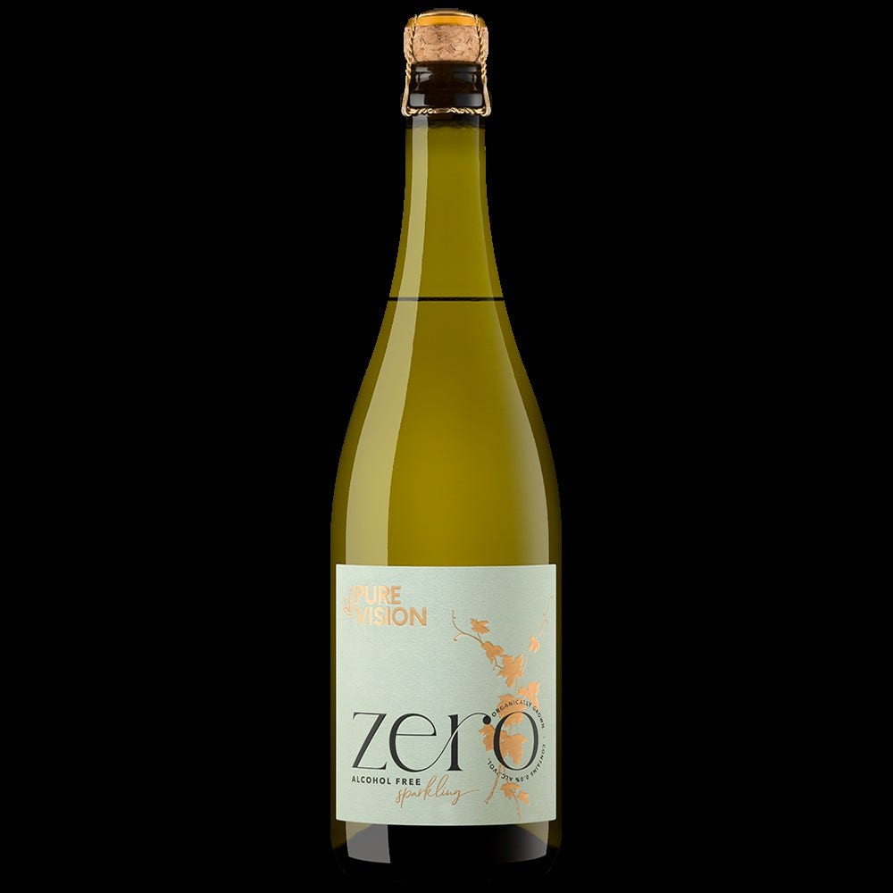 Pure Vision Zero Sparkling Non Alcoholic 750ml