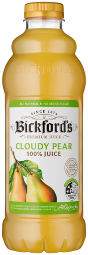 Bickfords Cloudy Pear Juice 1Lt