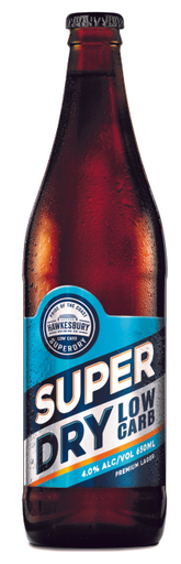 Hawkesbury Super Dry Low Carb Lager 650ml