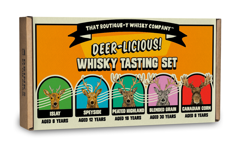 That Boutique-y Whisky Company Deer-licious Whisky Tasting Set 150ml