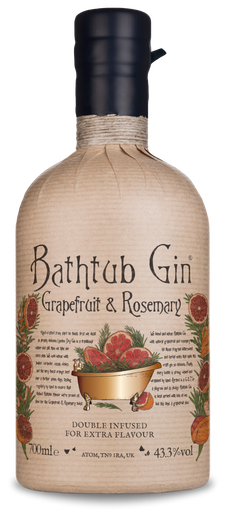 Ableforths Bathtub Gin - Grapefruit & Rosemary 700ml