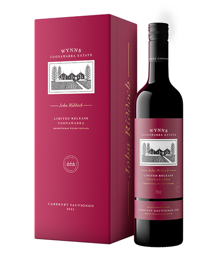 Wynns John Riddoch Cabs 2021 Giftbox 750ml