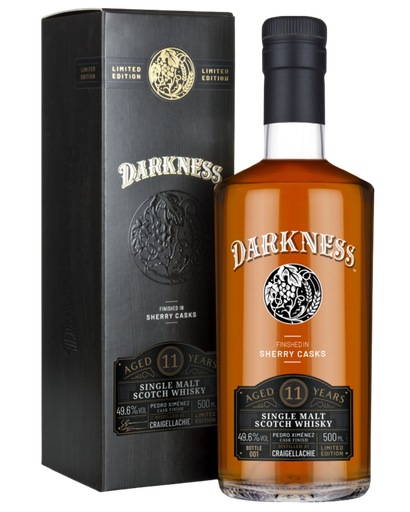 The Darkness Craigellachie 11 Year Old Pedro Ximenez Cask Finis
