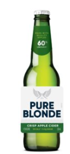Pure Blonde Cider Crisp Apple 330ml