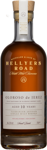 Hellyers Road 10 Yo Oloroso De Jerez Single Malt Whisky 700ml