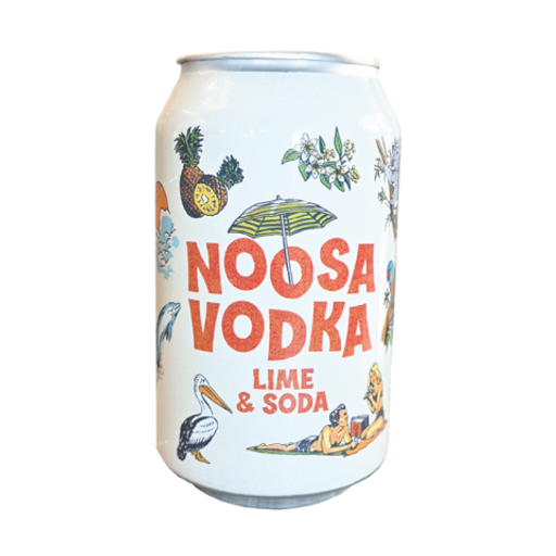 Noosa Heads Distillery Noosa Vodka Lime & Soda 330ml