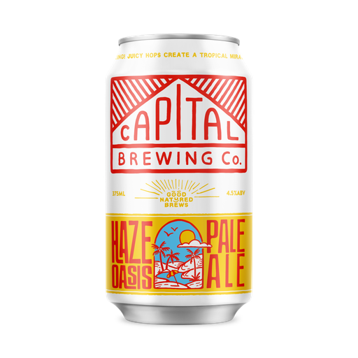 Capital Brewing Co Haze Oasis Hazy Pale Ale 375ml