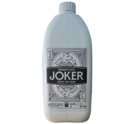 Brunswick Aces Joker Desert Lime Vodka 5lt