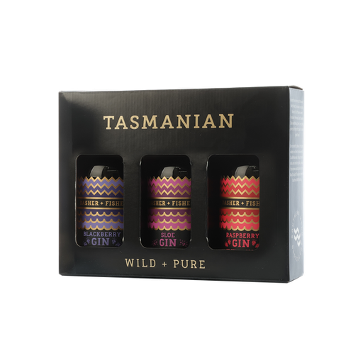 Dasher & Fisher Seasonal Gin Mini Gift Box 3x200ml