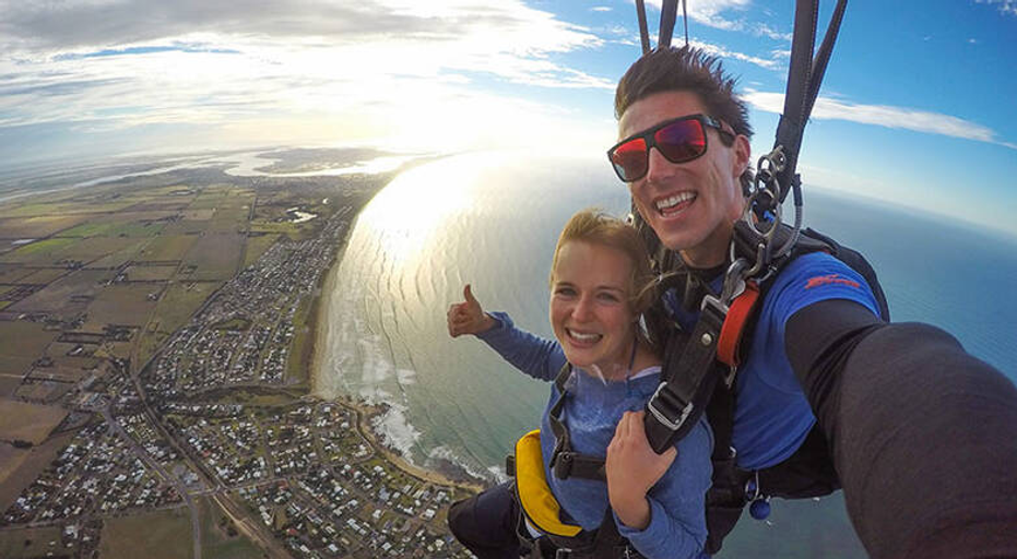 Experience Tandem Skydive over Goolwa - 9,000ft