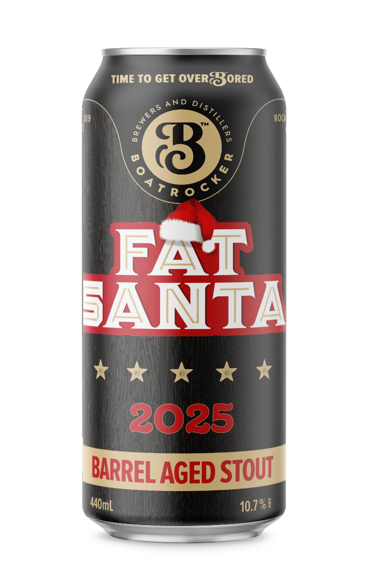 Boatrocker Fat Santa Whisky Barrel Aged Stout 440ml