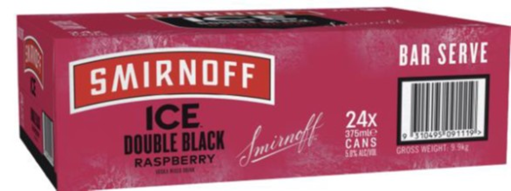 Smirnoff Ice Raspberry Crush 5% 375ml