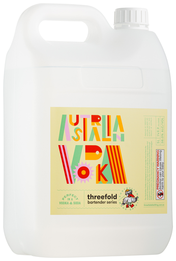 Threefold Australian Vodka 5lt