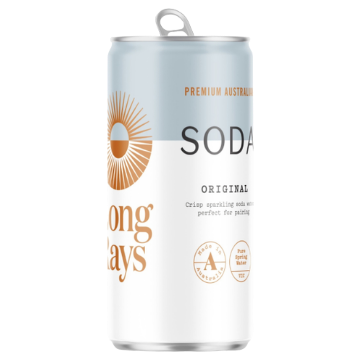 Long Rays Australian Soda Loose 200ml