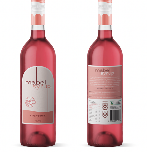 Mabel Strawberry Syrup 750ml