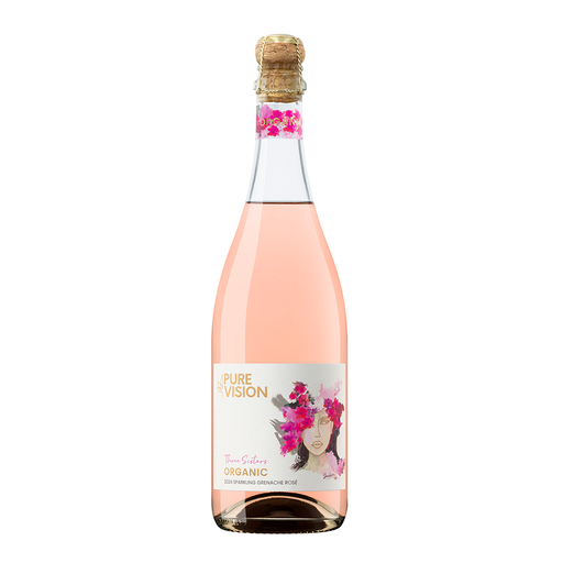 Pure Vision Three Sisters Sparkling Organic Rose 750ml