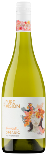 Pure Vision Three Sisters Organic Pinot Grigio 750ml