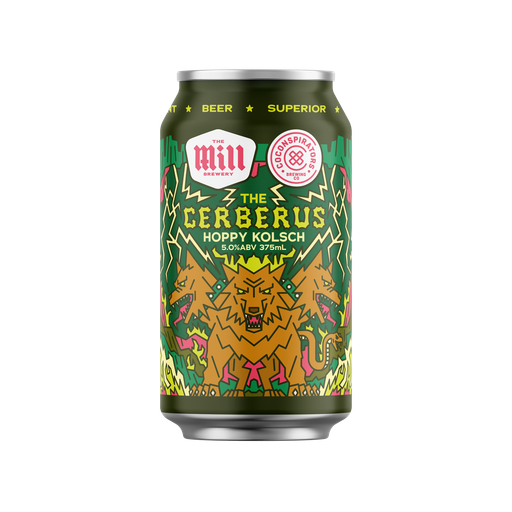 The Mill Brewery Cerberus Co Conspirators Collab Hoppy Kolsch 375ml