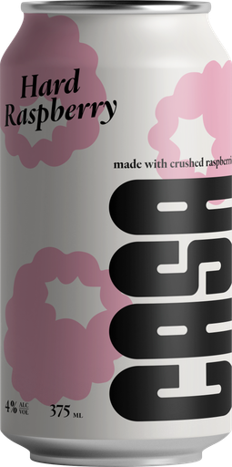 Casa Spirits Hard Raspberry Rtd 4% 375ml