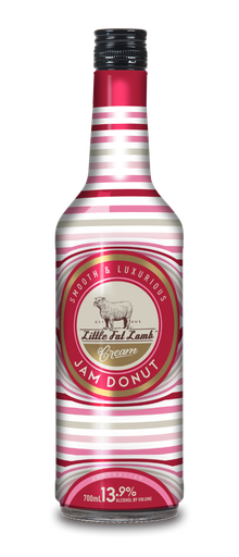 Little Fat Lamb Cream Jam Donut 700ml