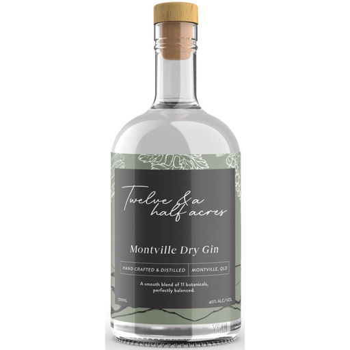 Twelve and a Half Acres Montville Dry Gin 700ml