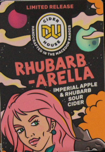 DV Cider Rhubarbarella - Apple & Rhubarb Sour Cider 375ml