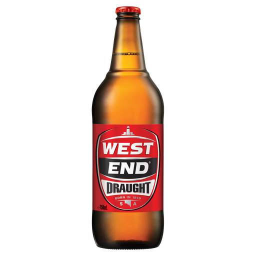 West End Draught 750ml