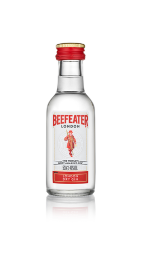 Beefeater Gin Minis 50ml (Unit=Sleeve of 12)