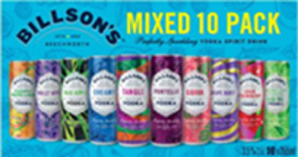 Billson's Vodka Mixed Pack Blue 250ml