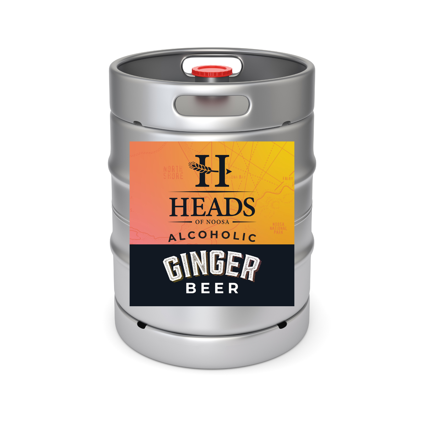 Heads Of Noosa Ginger Beer Naked 50lt