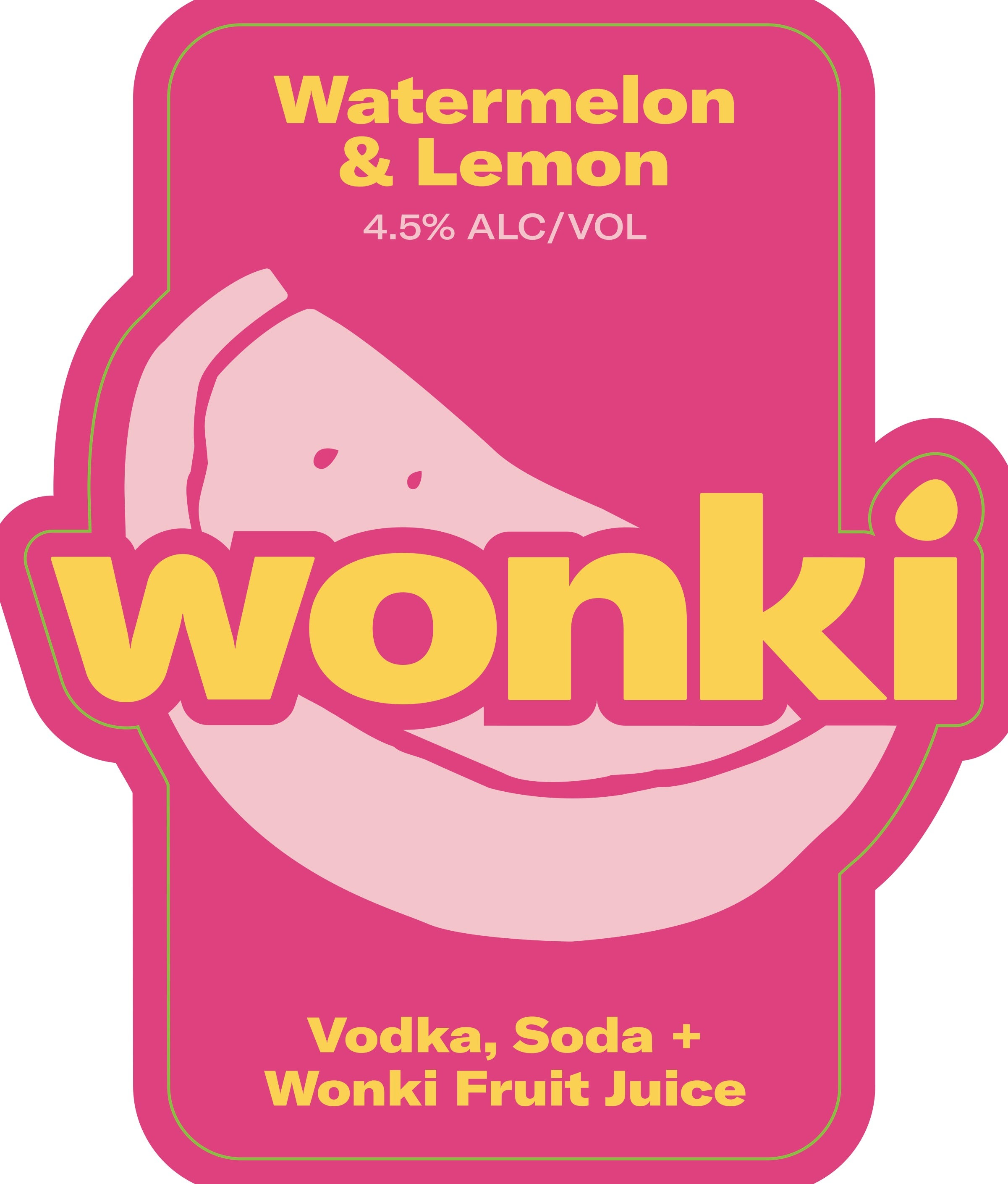 Wonki Wonki Watermelon And Lemon 50Lt