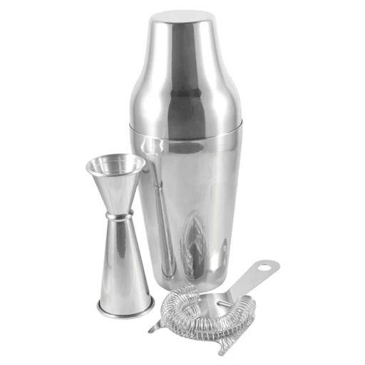Zeo Cocktail Essentials Chrome