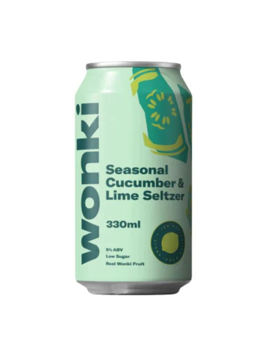 Wonki Cucumber And Lime 330ml