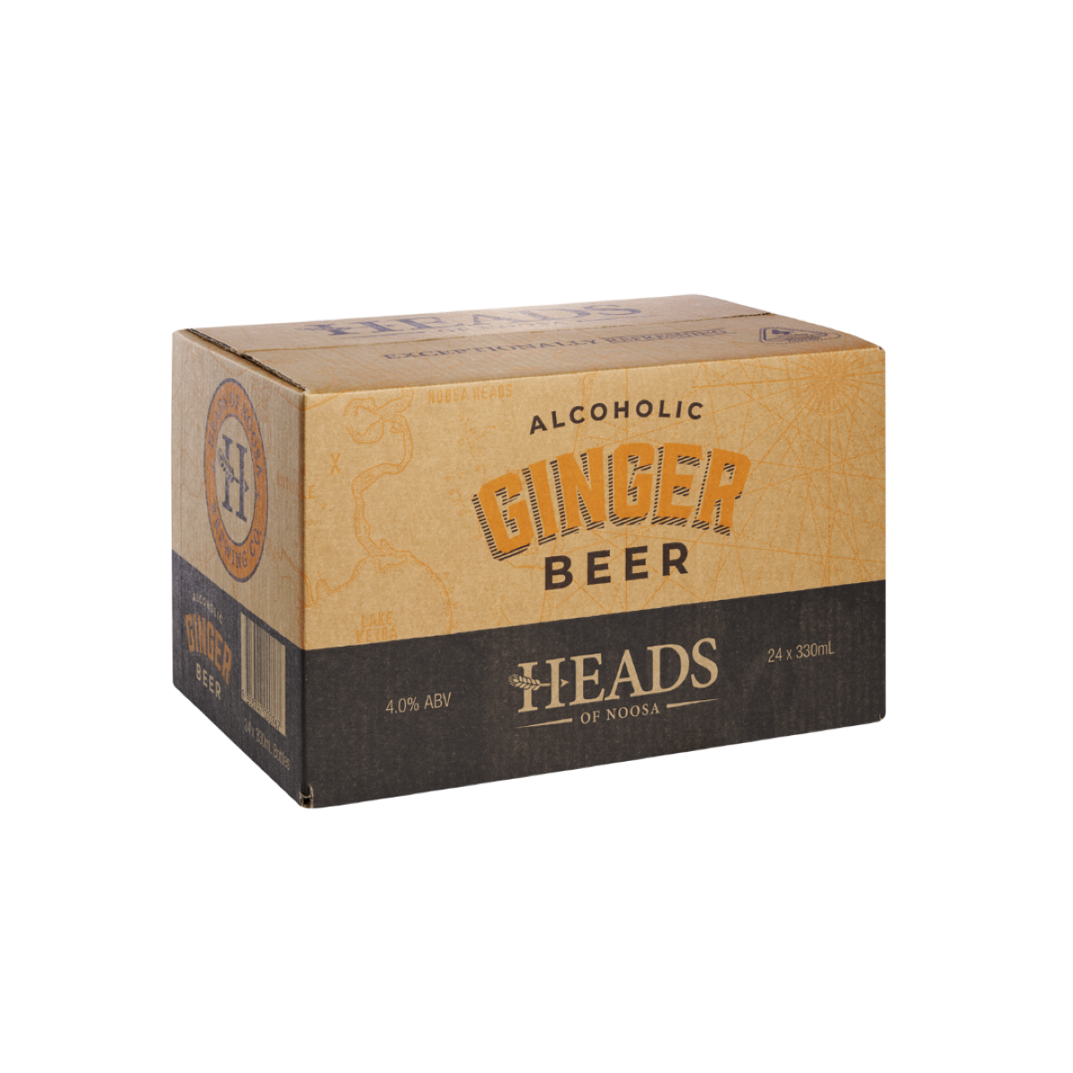 Heads Of Noosa Ginger Beer 330ml