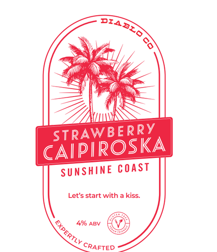 Diablo Strawberry Caiprioska 5Lt
