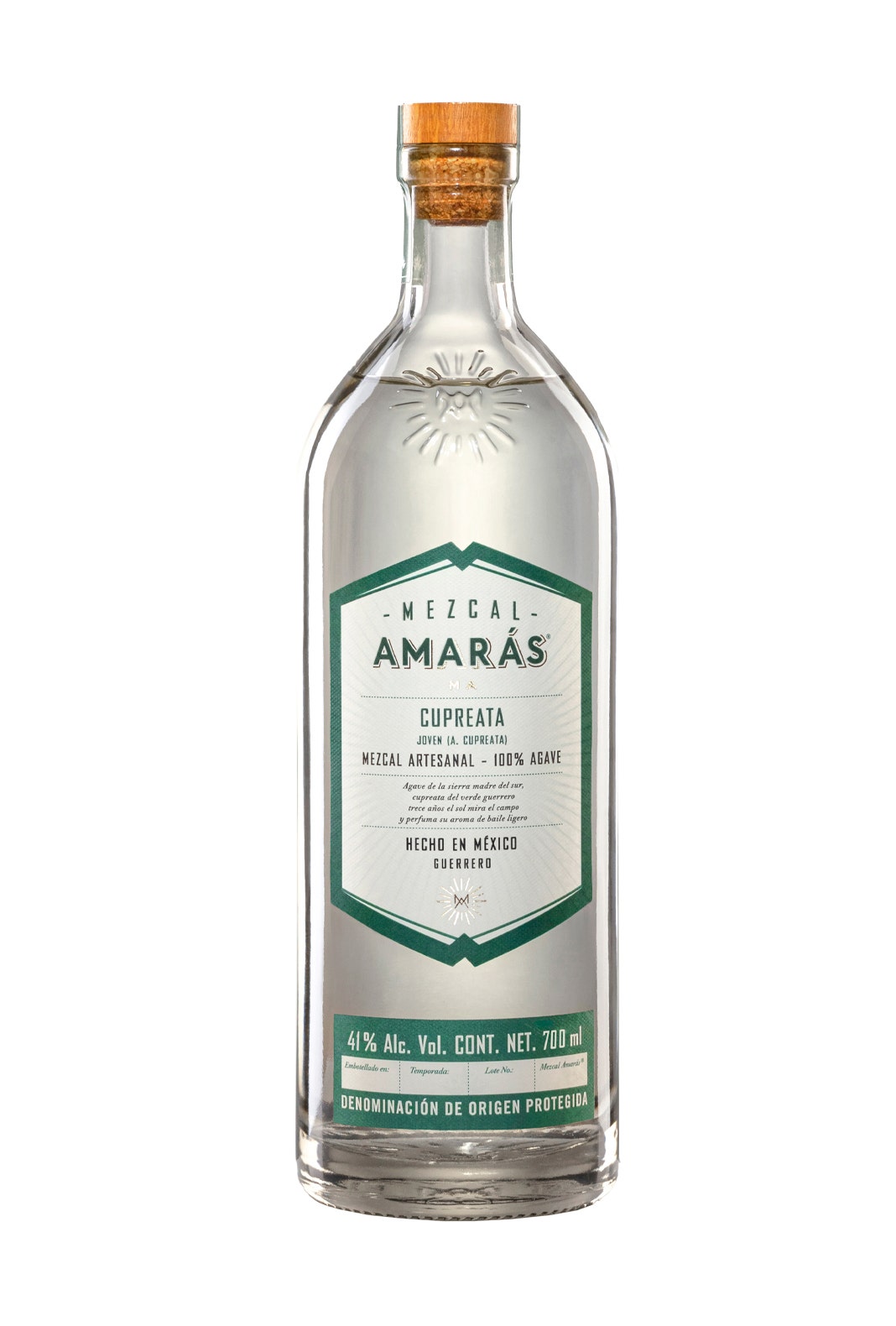 Amores Mezcal 100%Cupreata Joven 700ml